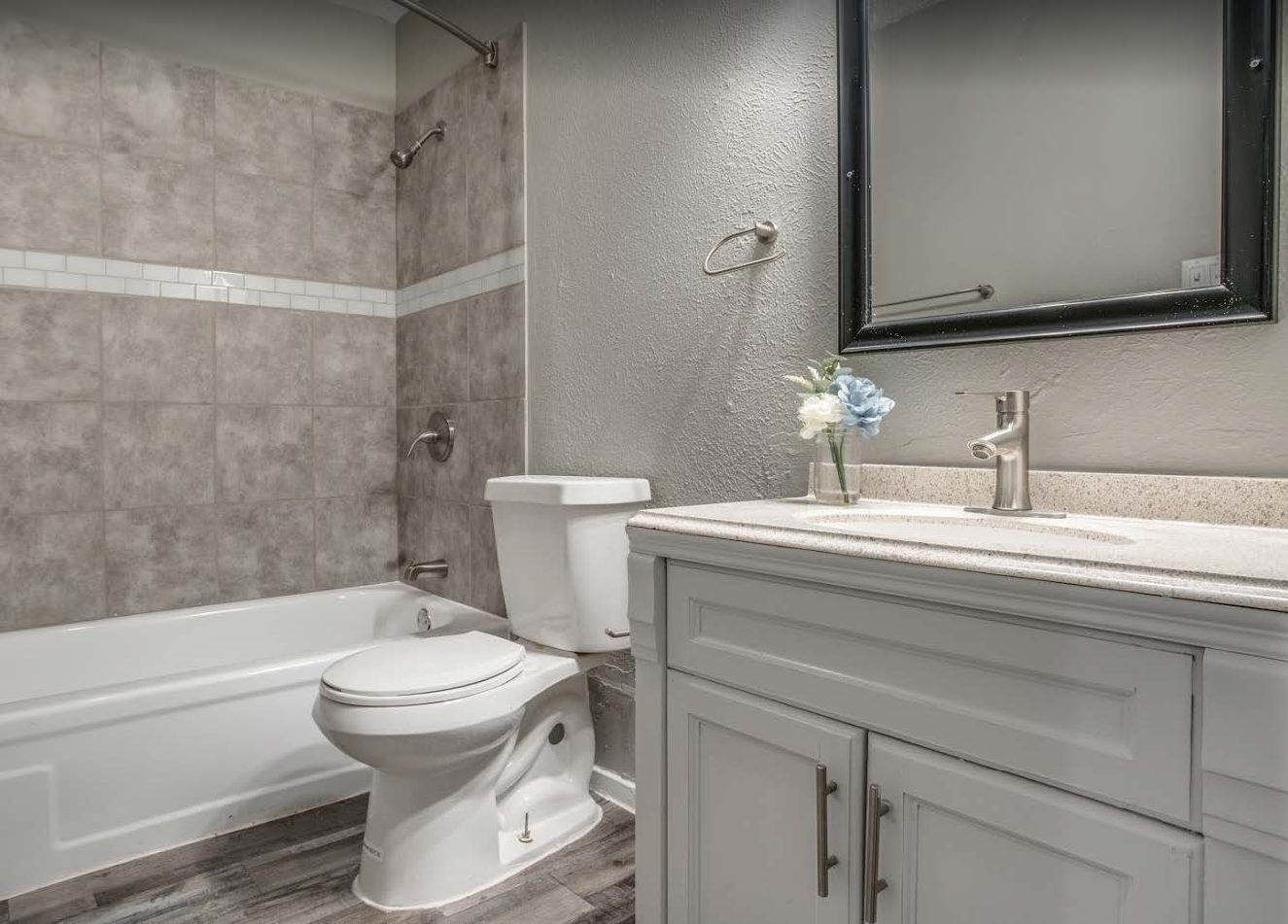 Renovated bathroom